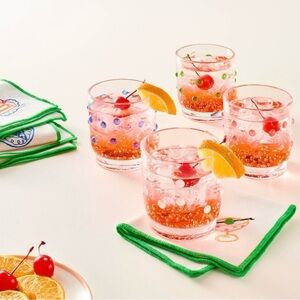 kate spade x Target 4pc Lowball Drink Set | NWT